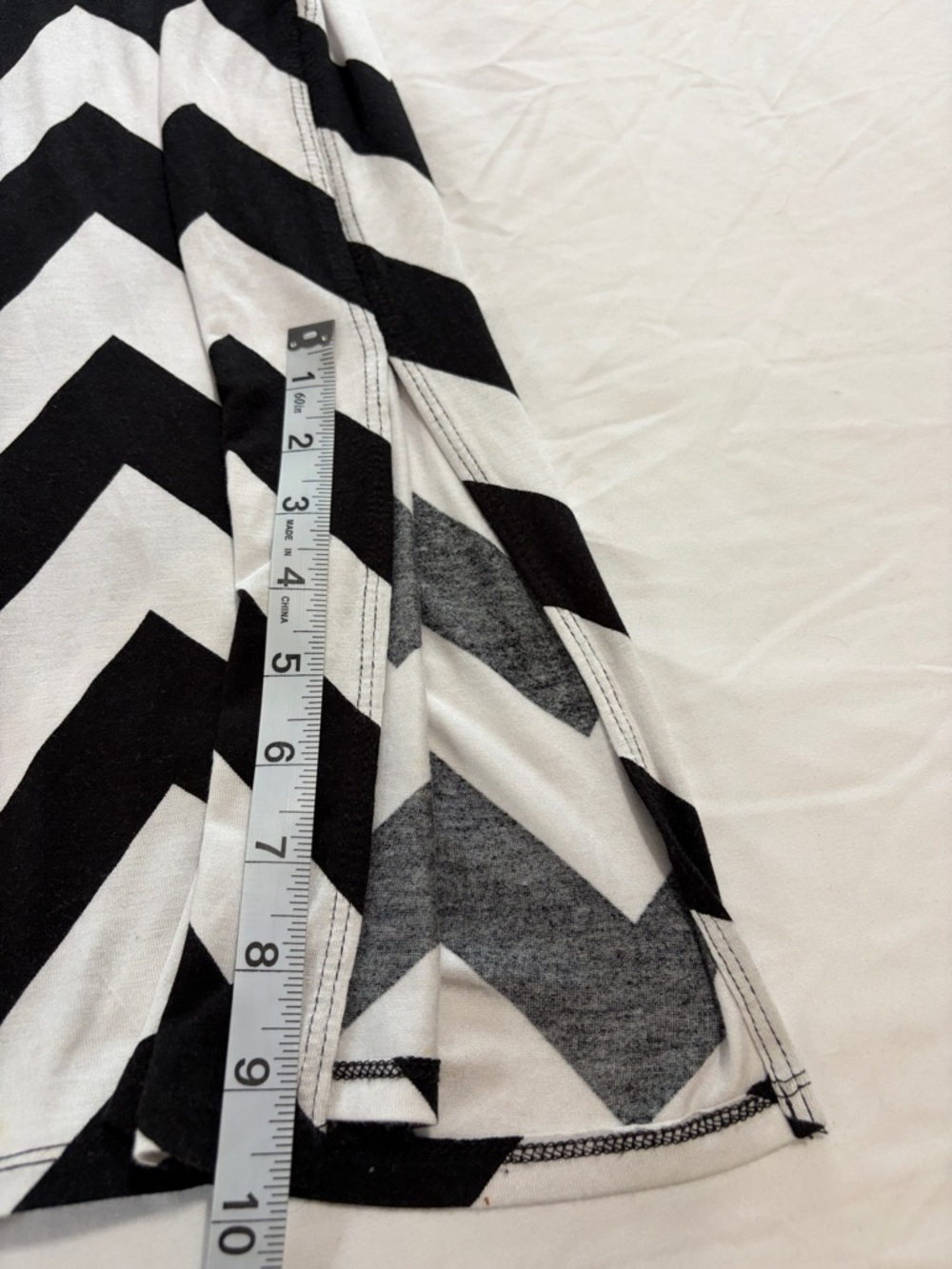 a.n.a Black and White Chevron Maxi Skirt - Picture 7 of 9